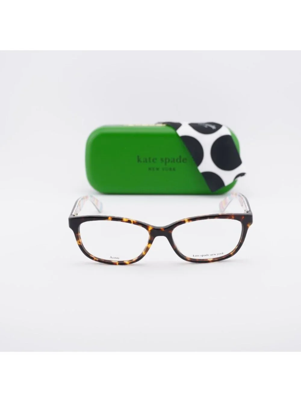 Kate Spade BRYLIE 0RNL 00 Rectangle Eyeglasses – Havana Pattern 54mm